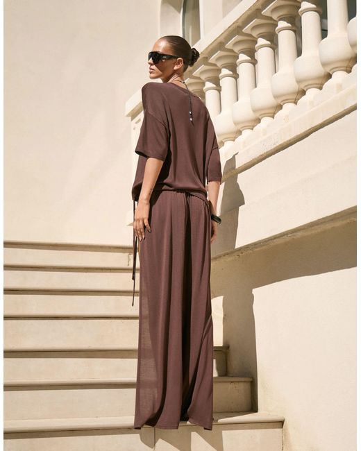 Jupe 4th & Reckless en coloris Natural