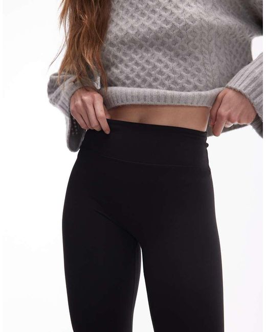 ARKET White Supersoft Stretch leggings With Deep Waistband