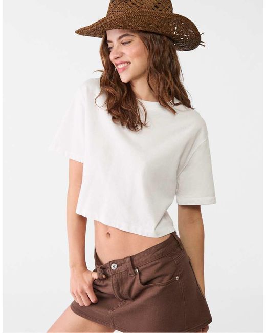 Cappello Da Cowboy di Stradivarius in White
