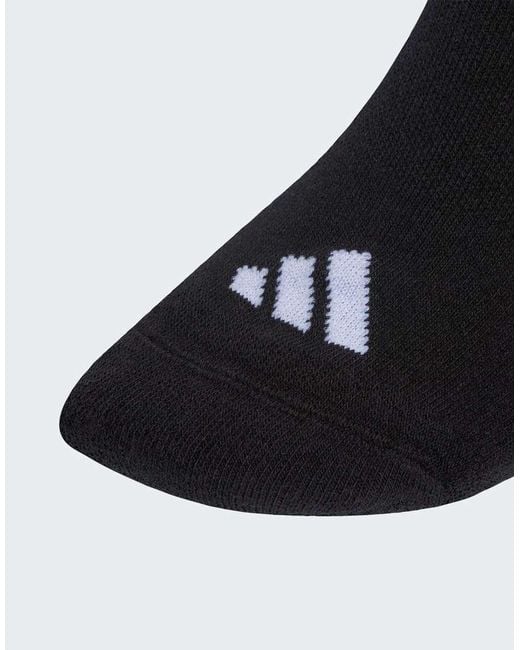 Adidas Originals Black Stonewash Crew Socks 3 Pairs