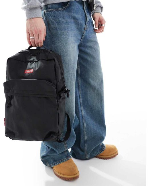 Levi's Blue L Pack Batwing Logo Standard Backpack for men