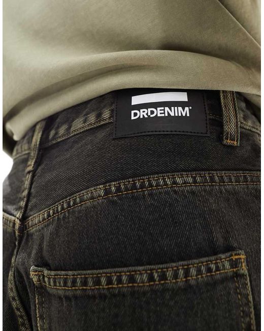 Dr. Denim White Kobe baggy Fit Jeans for men