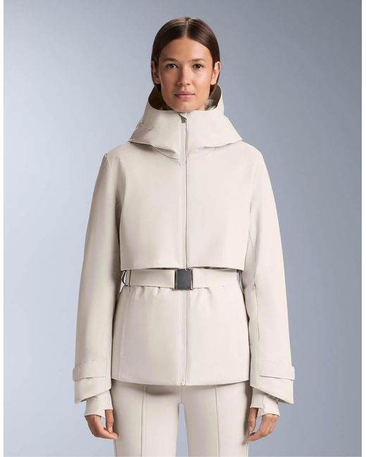 Oysho Natural Primaloft Feel The Performance Waterproof Ski Jacket