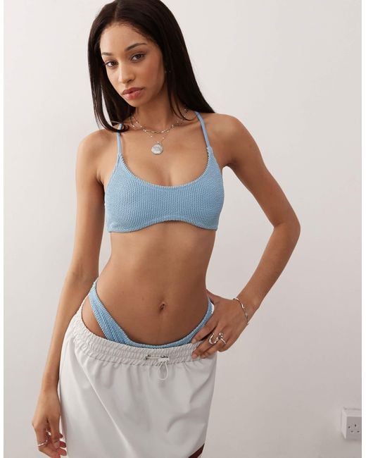Weekday Blue – bikinioberteil