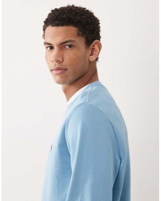 Paul Smith Blue Zebra Logo Regular Fit Sweatshirt for men