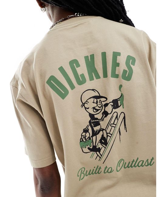 Dickies Natural Mclean Short Sleeve T-shirt