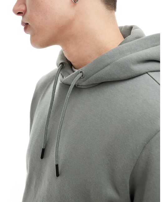 Only & Sons Gray Oversized Hoodie for men