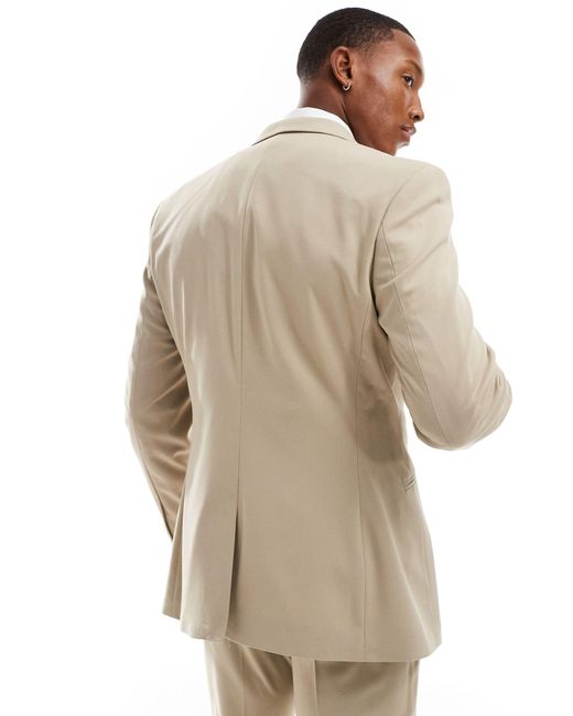 ASOS Natural Skinny Suit Jacket for men