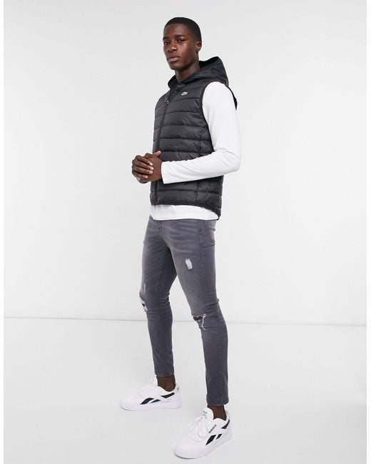 Lacoste hooded shop gilet