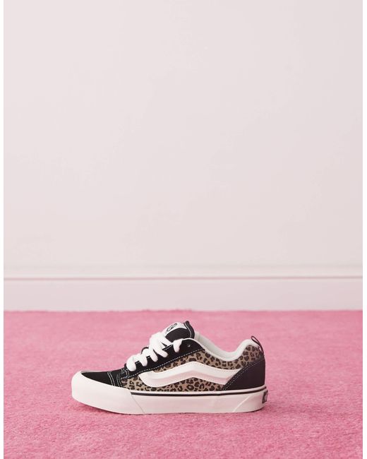 Vans Pink – knu skool – klobige sneaker