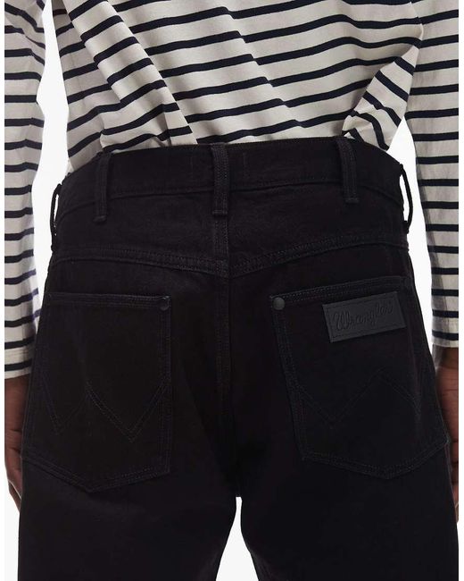 Wrangler White Frontier Relaxed Straight Fit Jeans for men