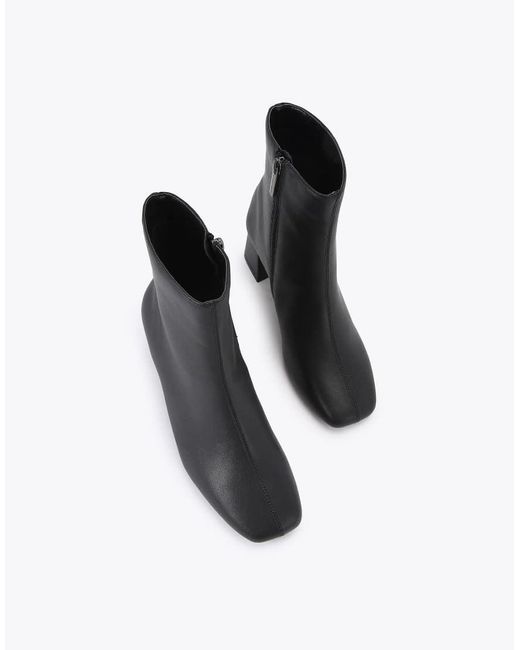 KG by Kurt Geiger Black Storm Mid Ankle Boots