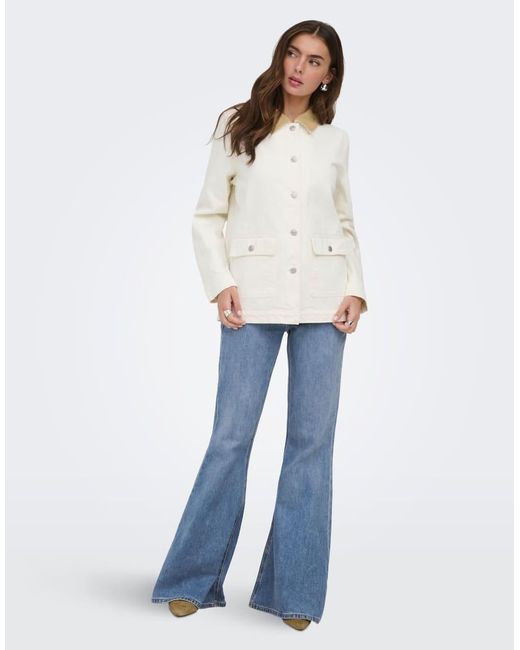 ONLY Natural Denim Jacket