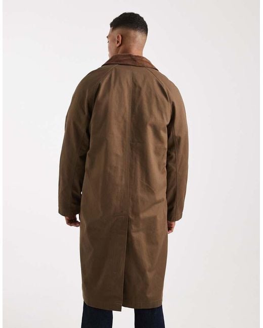 Jack & Jones Natural Mac Coat for men