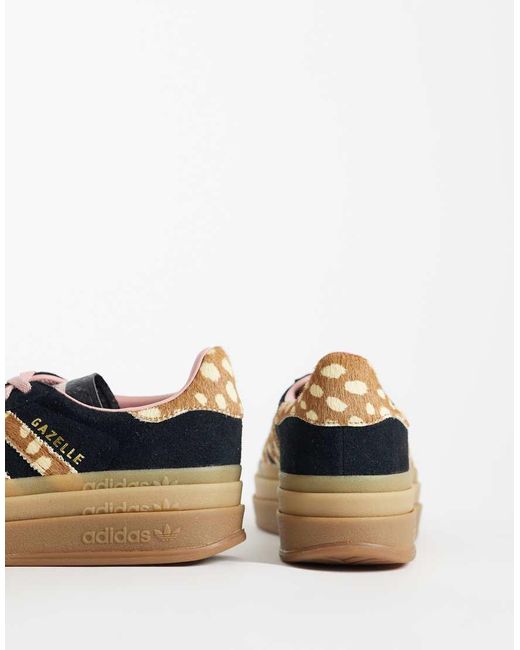 Adidas Originals Blue Gazelle Bold Trainers
