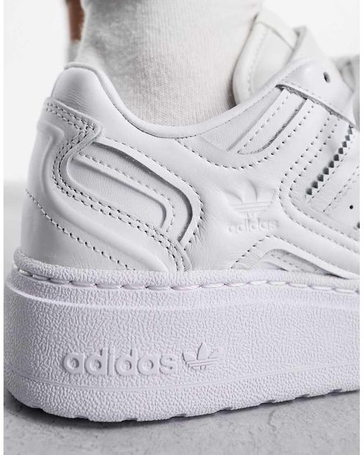 adidas gazelle silver green womens Adidas Women's Forum XLG Shoes main image 1