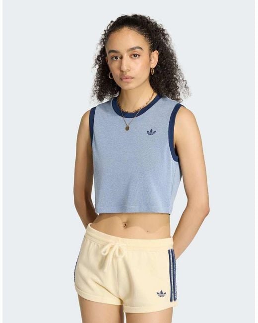 Adidas Originals Blue Heather Tank