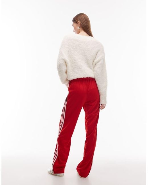 Adidas Originals Red Firebird Loose Track Pants