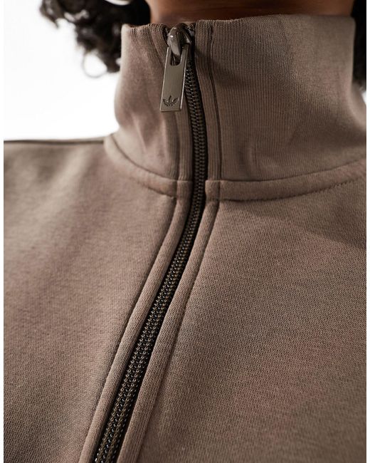 Adidas Originals Multicolor Essentials Half Zip Sweatshirt