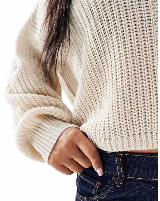 ONLY Blue V-neck Cardigan