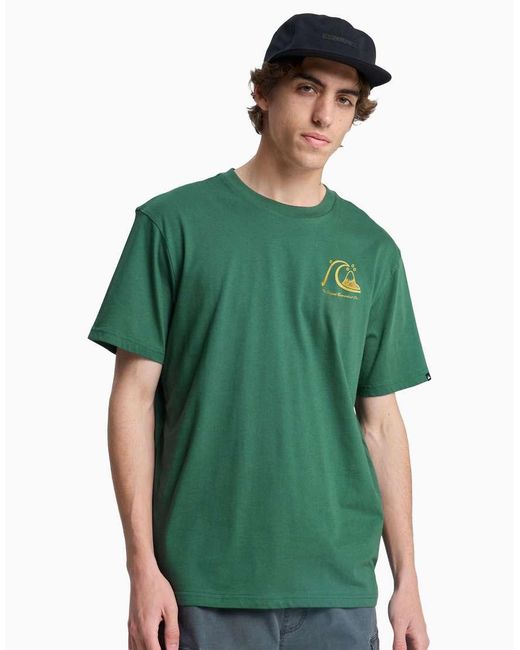 Quiksilver Green Evo Original Short Sleeve T-Shirt for men