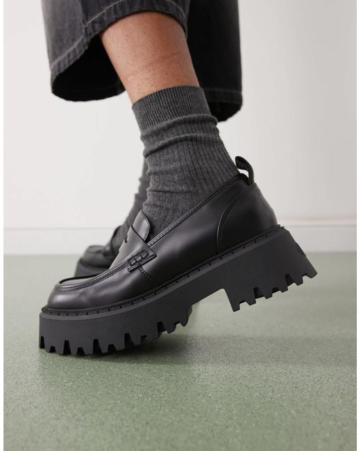 Buffalo – loafer in Black für Herren
