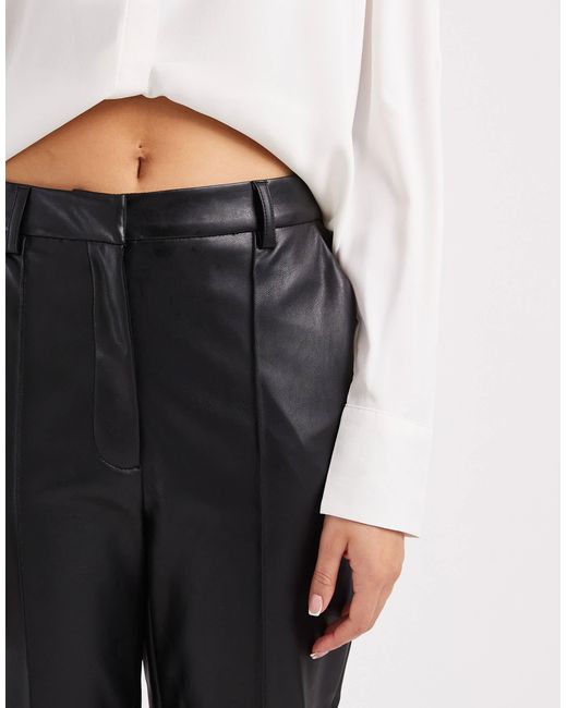 ASOS Black Kick Flare Trousers