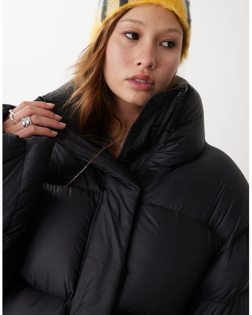 Weekday Gray – ten – puffer-daunenmantel