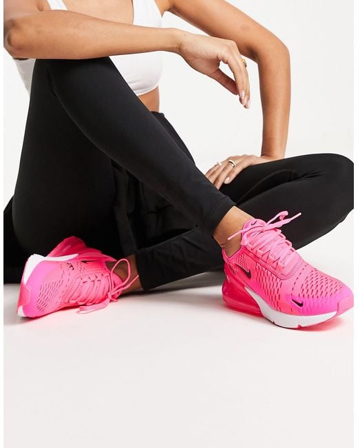 Nike Air Max 270 Trainers in Pink | Lyst UK