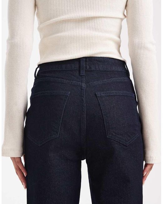 ASOS Black Bootcut Flare Jean With Pocket Front Detail