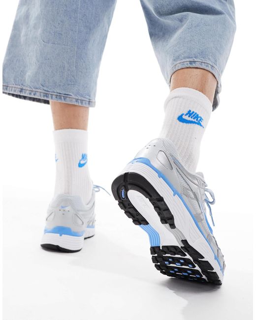 P-6000 - baskets unisexes - bleu et Nike en coloris Blue