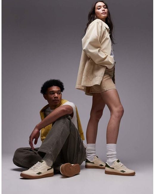 SAYE Gray Unisex M89 Icon Cactus Trainer With Gum Sole