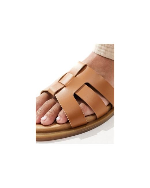 Schuh Natural Tierney Flat Sandals