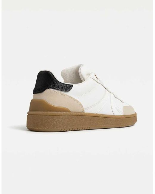 Stradivarius Natural Casual Retro Trainers