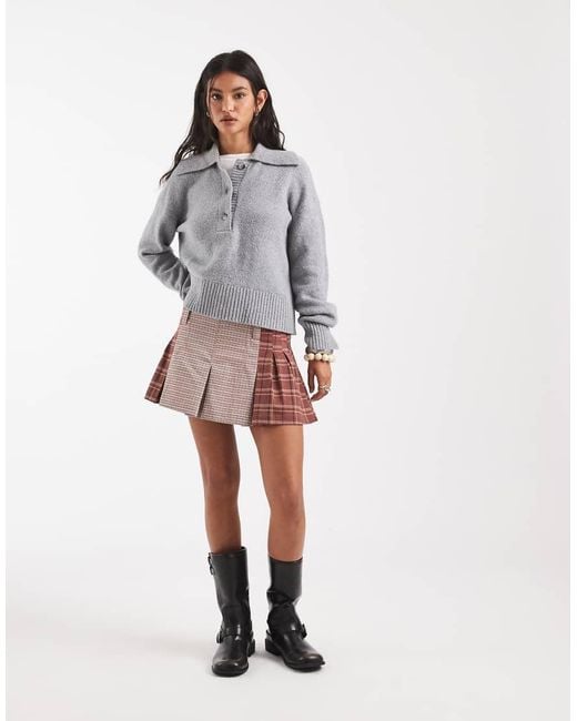 Free People Pink Low Rise Mini Skirt