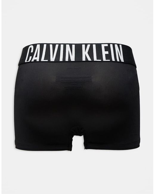 Calvin Klein Black Intense Power 3 Pack Microfibre Trunks for men