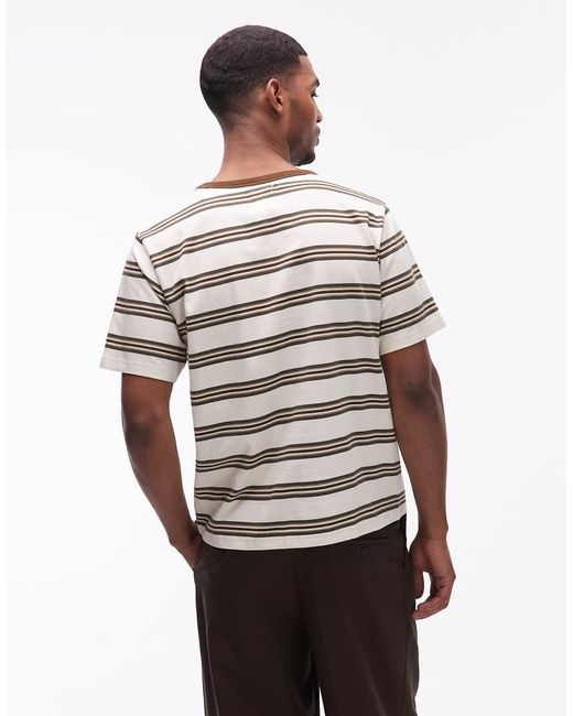 DOUBLE A by WOOD WOOD Multicolor Easton T-shirt for men