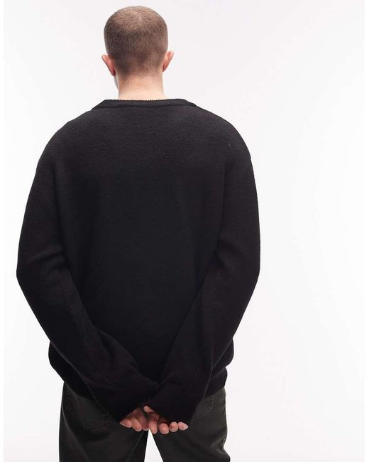 Carhartt Blue Commuting Tales Knitted Jumper for men