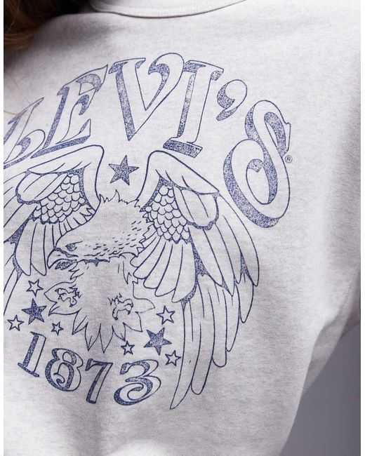 Levi's Gray Heritage Graphic Sweatshirt