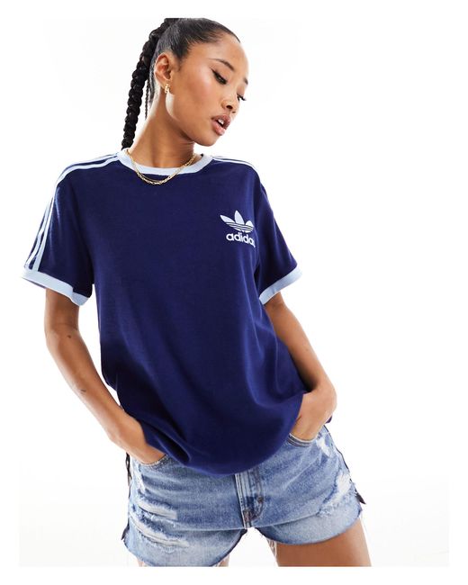 Adidas Originals Blue Terry T-shirt