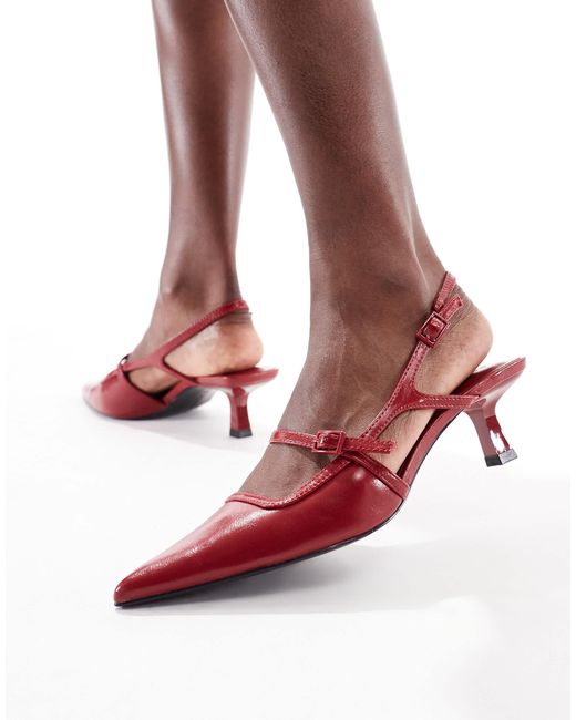 Stradivarius Red – absatzschuhe