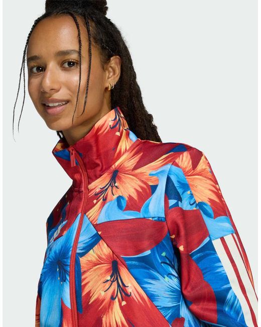 Adidas Originals Red X Farm Rio House Of Tiro Track Top