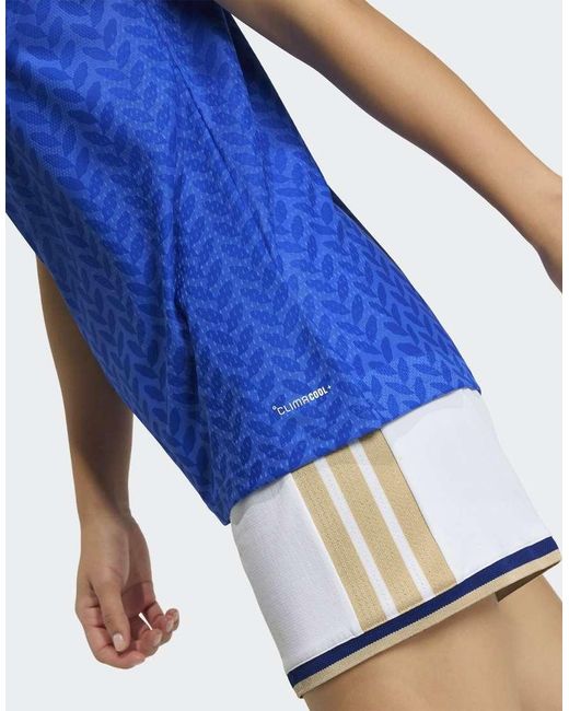 Adidas Originals Blue Italy 26 Team Home Authentic Jersey
