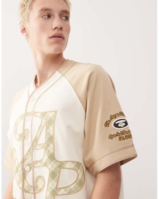 Aape By A Bathing Ape Aape By A Bathing Ape in het Natural voor heren