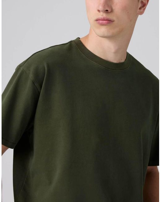 Levi's Green [New Arrival] Boxy Short-Sleeve Tee 0049F-0038 0049F-0038 for men