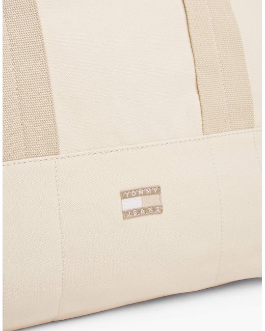 Tommy Hilfiger Natural – leinen-tragetasche