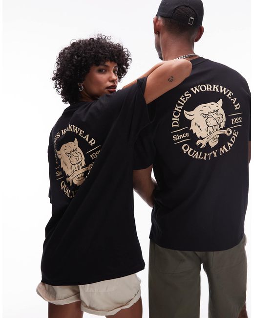 Wrench - t-shirt avec imprimé tigre au dos Dickies en coloris Blue