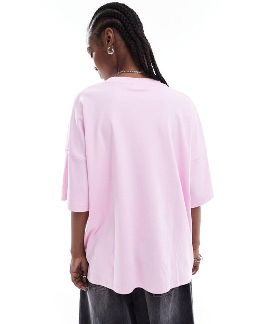 Noisy May Pink Oversized T-shirt