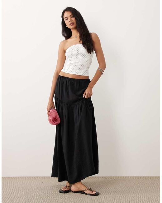 Gina Tricot Black Super Stretch Tube Top