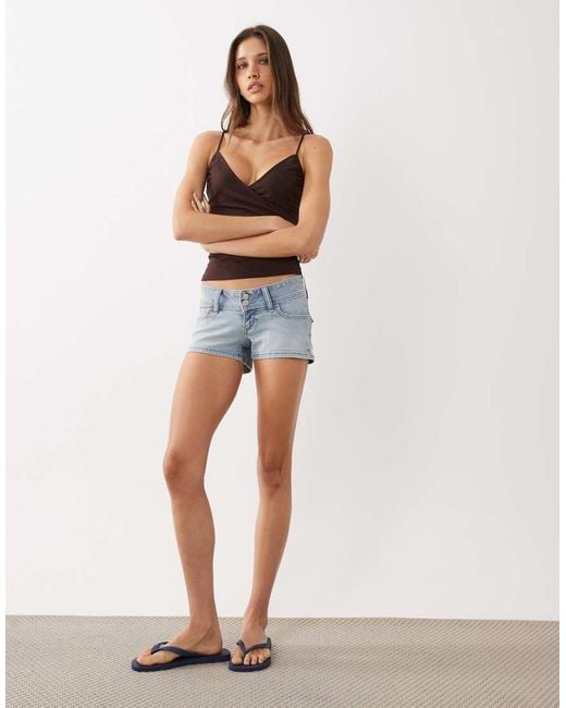 Cotton On Brown Fern Wrap Cami